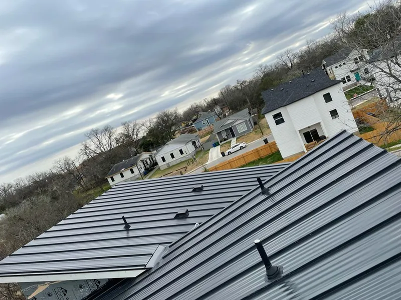 Standing seam metal roof panels with vents for Skylight Repair in Goose Creek